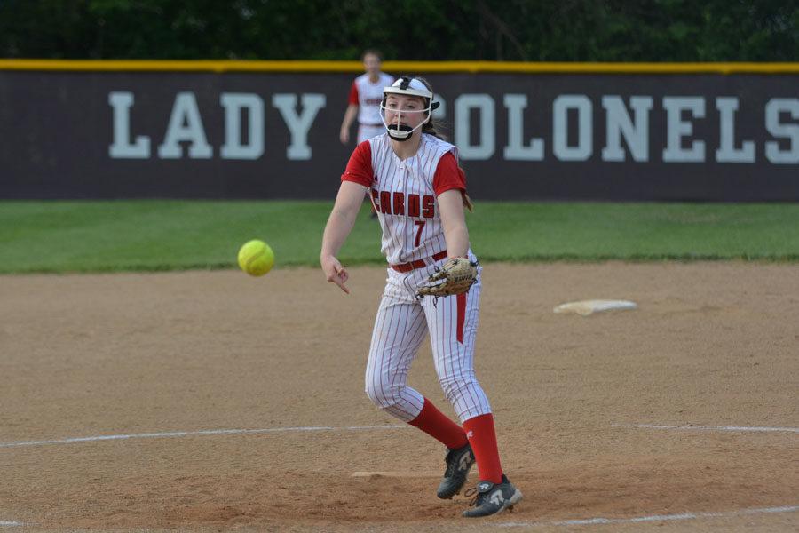 Pitcher Courtney Miles