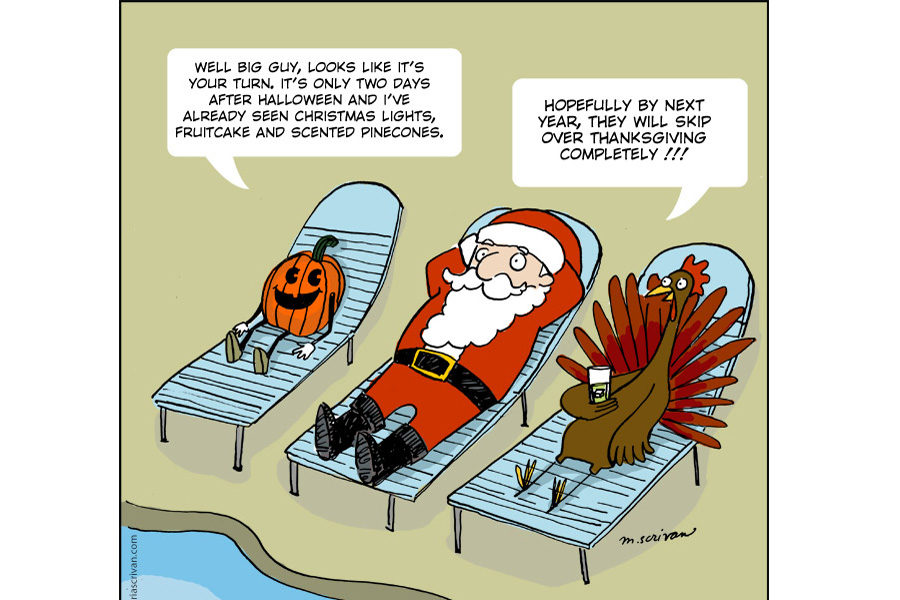 Is It Appropriate To Celebrate Christmas Before Thanksgiving? – Smoke  Signals Student Media