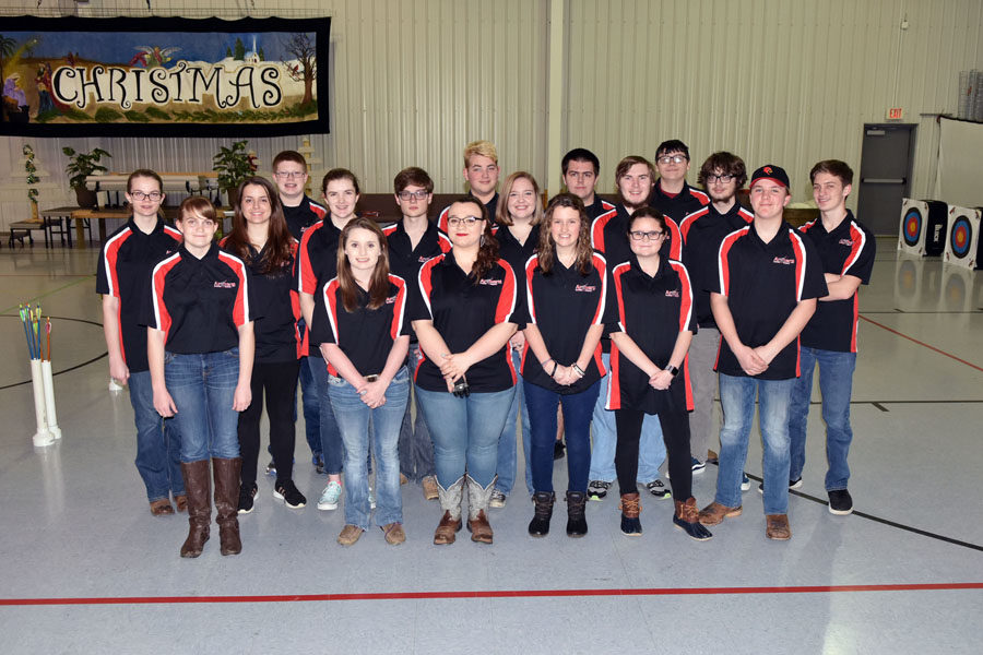 The 2017-18 GRC Archery Team