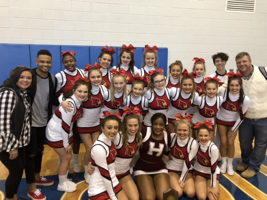 Family bonds boosts cheerleaders to state