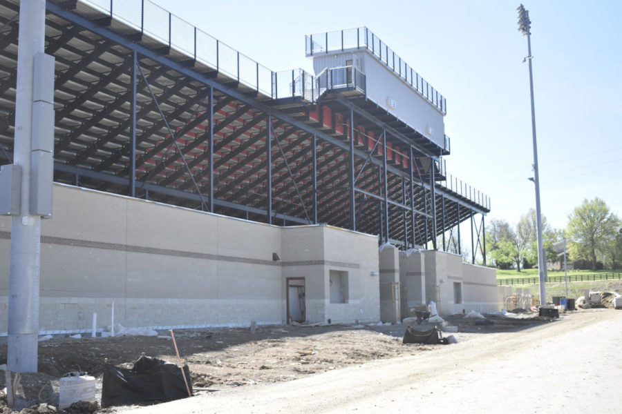 Athletic facilities edge closer to completion