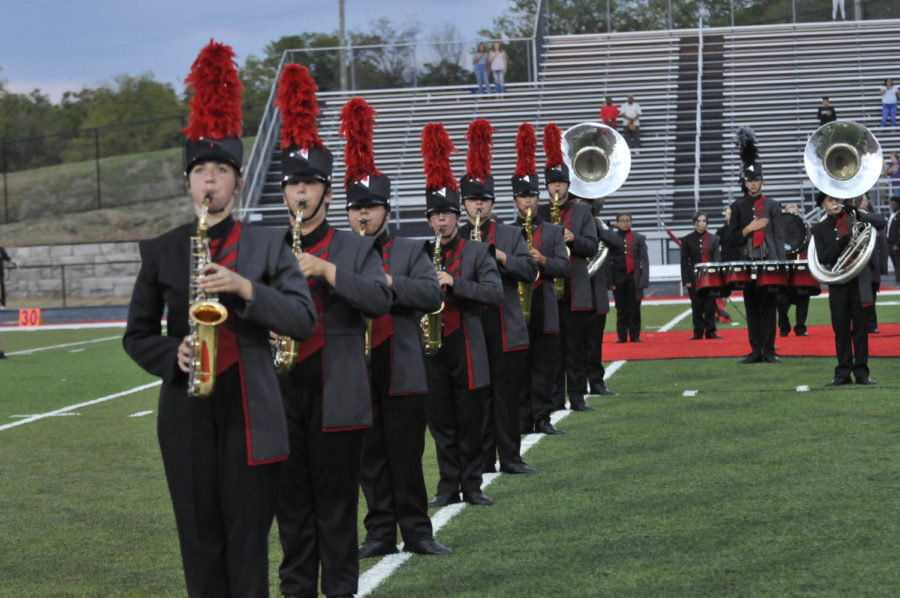 Marching band works hard to perform at a higher level