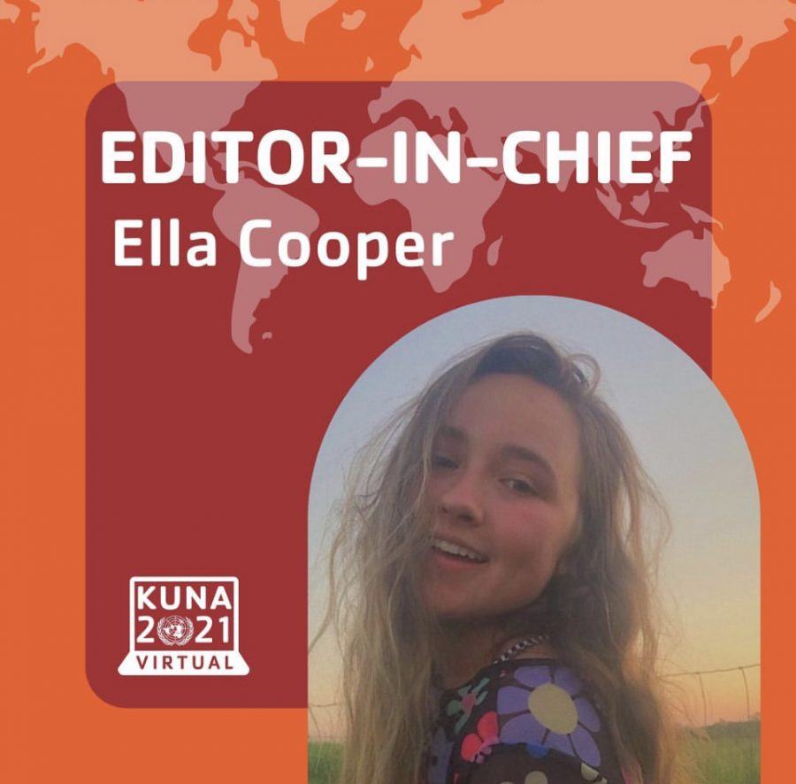 Ella Cooper, recognized by KUNA as Editor-in-Chief