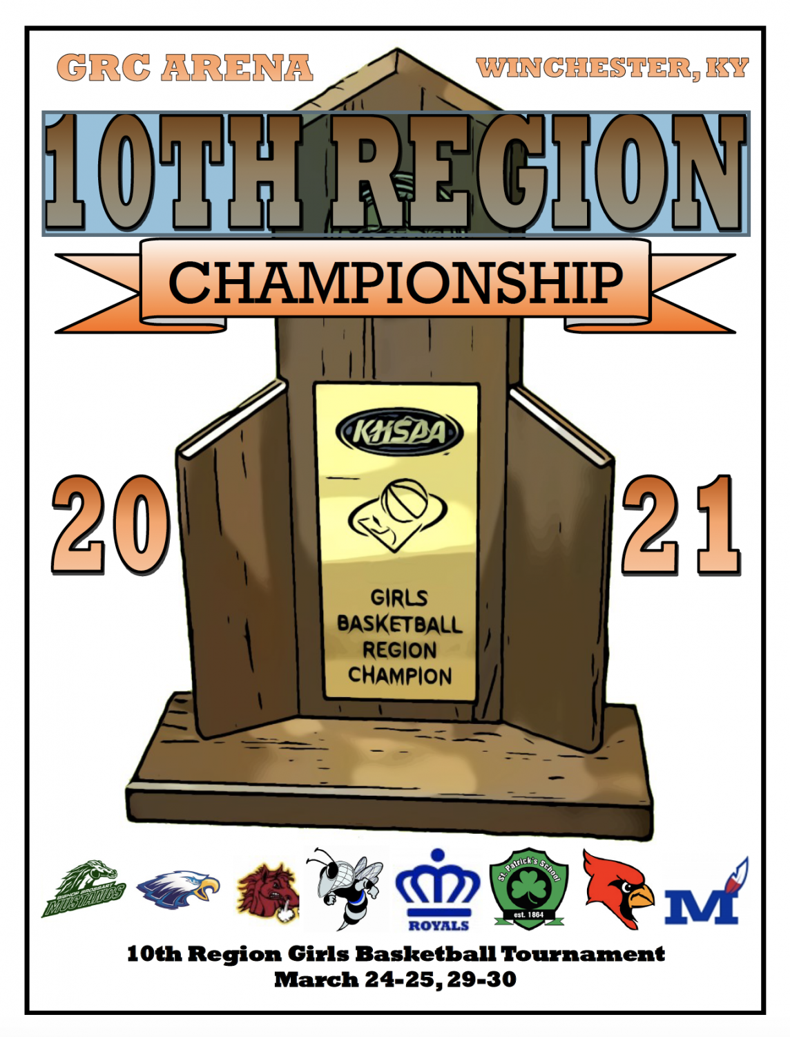 Girls 10th Region Tournament Program Smoke Signals Student Media