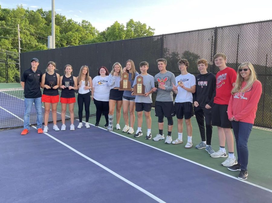 Boys and Girls Tennis are 10th Region Champions
