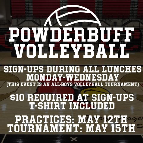 First-Ever Boys Volleyball PowderBuff set for May 15
