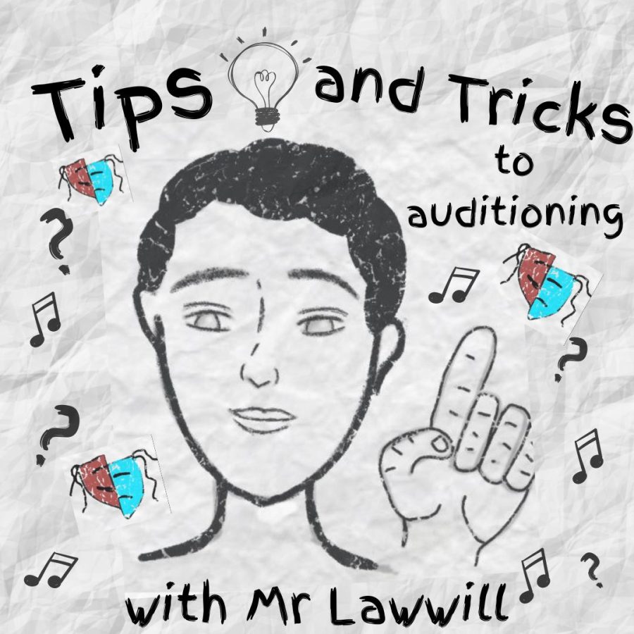 With+the+help+of+Mr.+Lawwill%2C+the+director+for+the+school+musical+this+year%2C+students+will+be+prepared+for+auditions+with+these+tips+and+tricks.