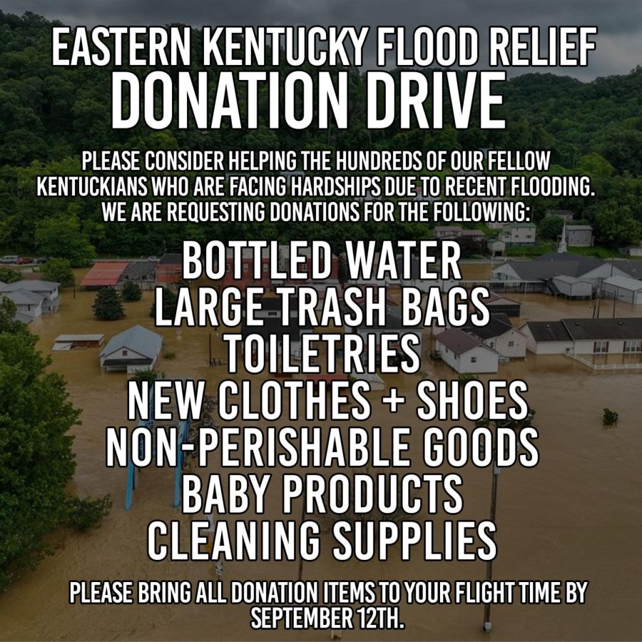 Students traveling to Appalachia to deliver supplies, serve flood victims