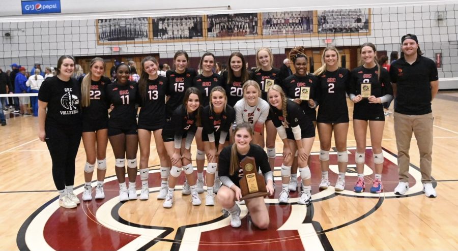 GRC Volleyball - 40th District Champions!