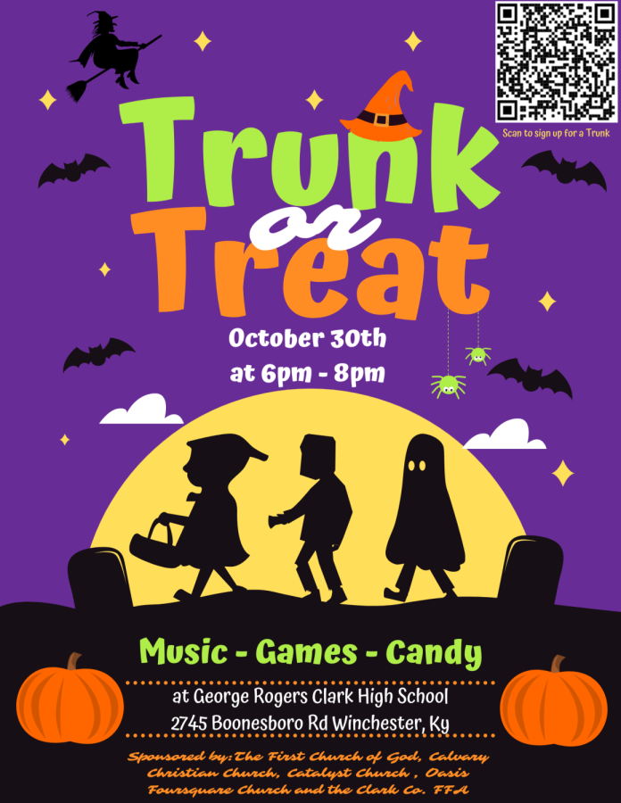 Trunk or Treat event set for Sunday at GRC