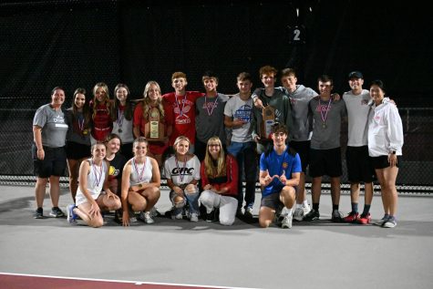 GRC girls tennis won the 10th Region championship and the boys finished as runner-up.