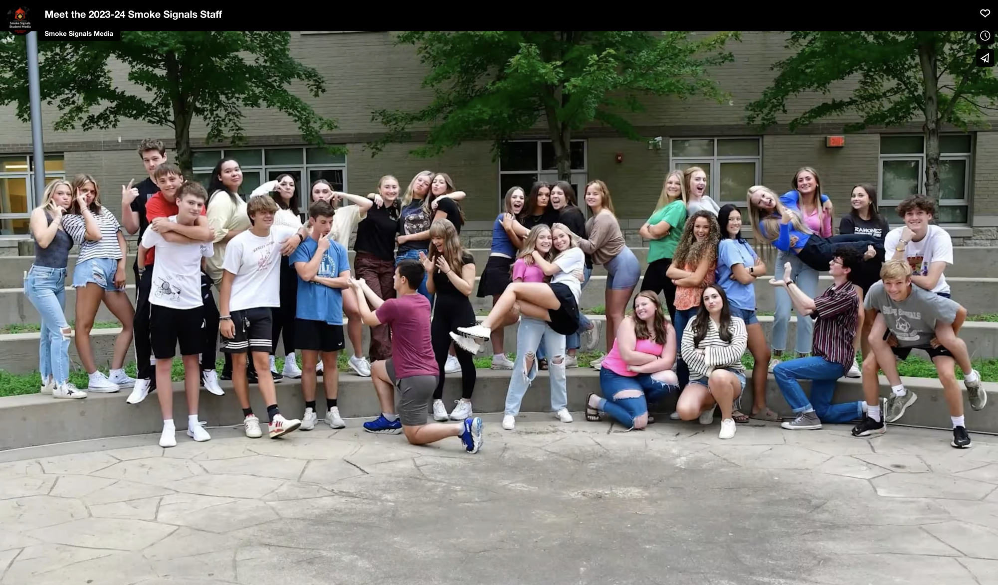 Meet the 2023-24 Smoke Signals Staff
