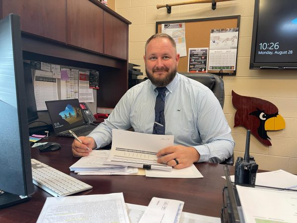 Luke Toy is in his first year as GRC principal.