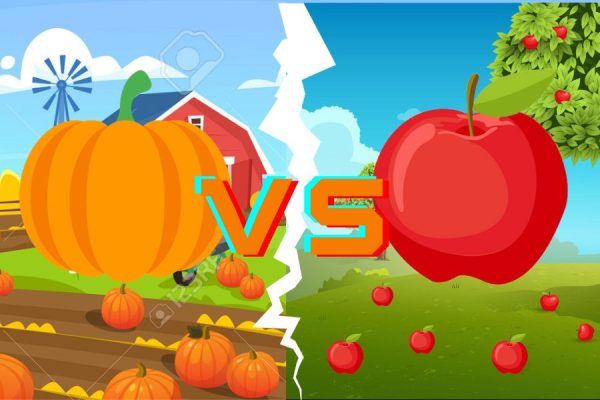 Pumpkin vs Apple: The battle