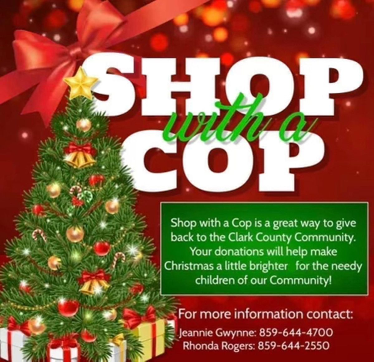 Shop With a Cop a wonderful local tradition