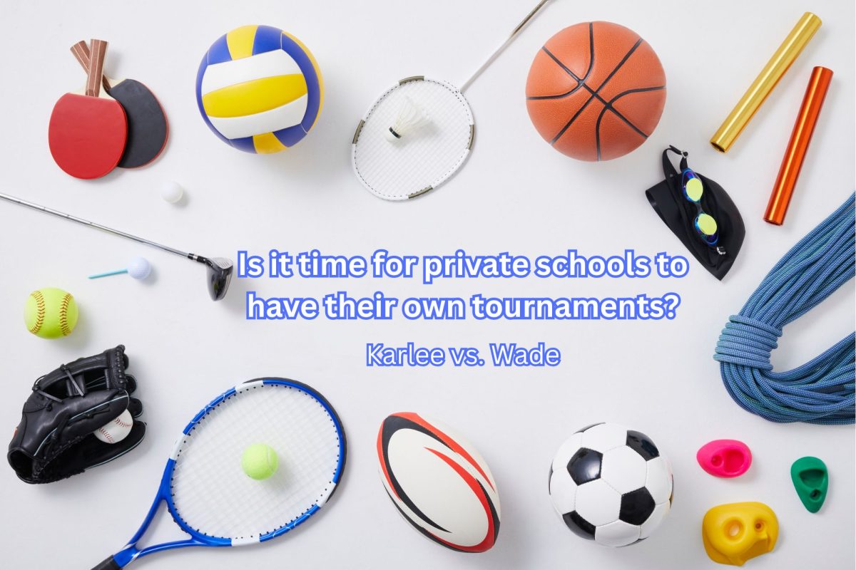 Separate private and public schools in athletics?