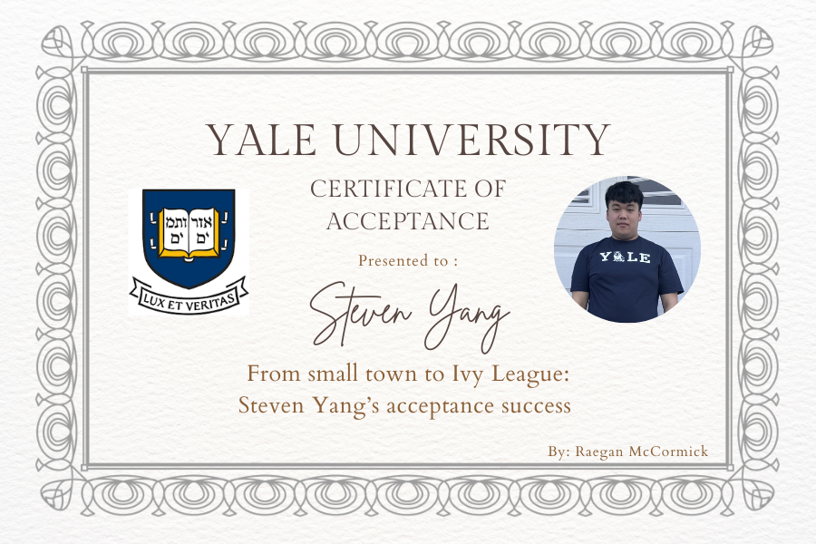 From small town to Ivy League: Steven Yang’s acceptance success